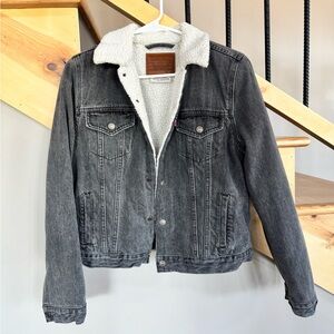 Levi’s Sherpa Lined Denim Jacket